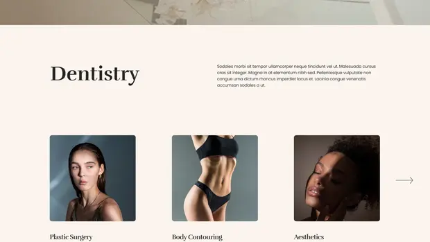 Elora treatment cards for plastic surgery, body contouring and aesthetics