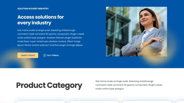A2 Sweden section on access solutions for every industry