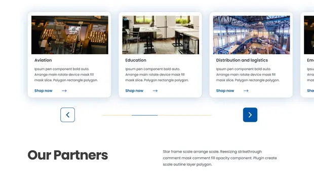 A2 Sweden solutions grouped by industry including aviation and education