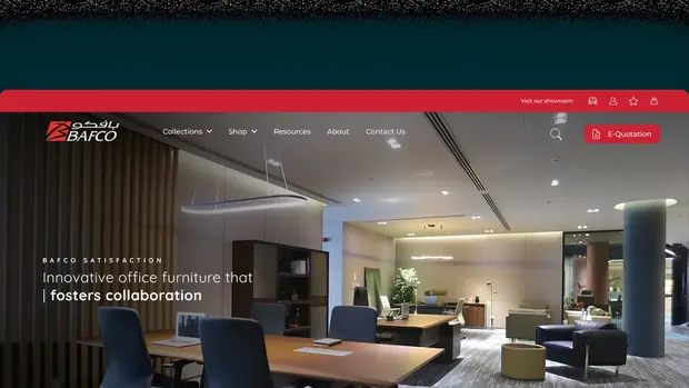 Bafco hero reading Innovative office furniture that fosters collaboration