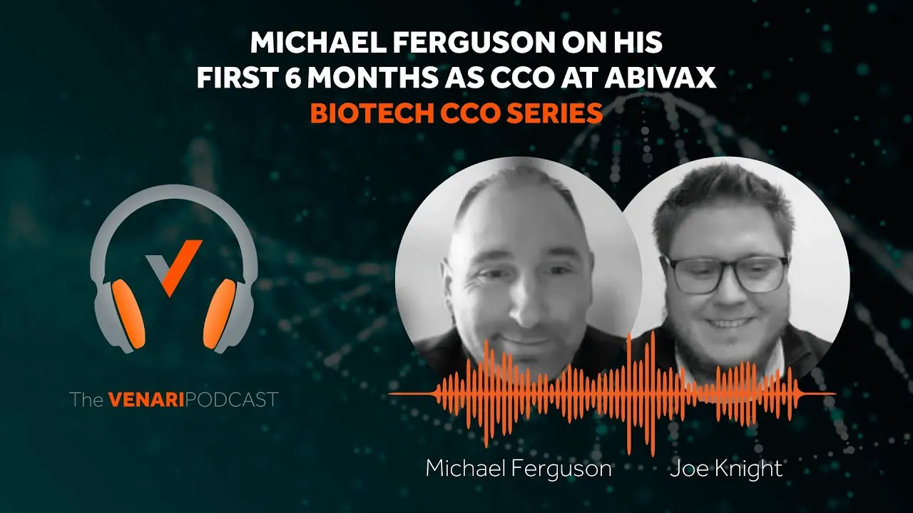 IPO as Chief Commercial Officer at Abivax with Michael Ferguson