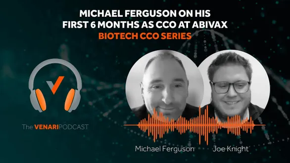 IPO as Chief Commercial Officer at Abivax with Michael Ferguson