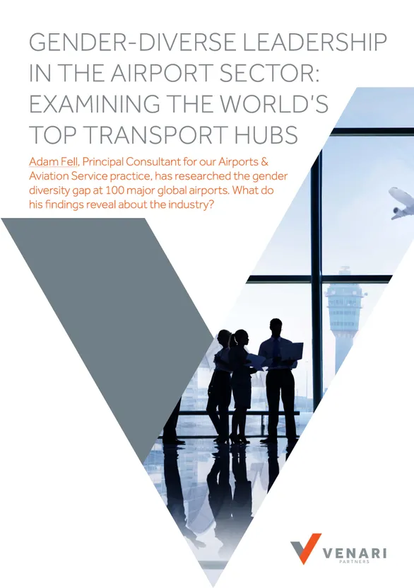 Our new report on gender diversity in the airport sector