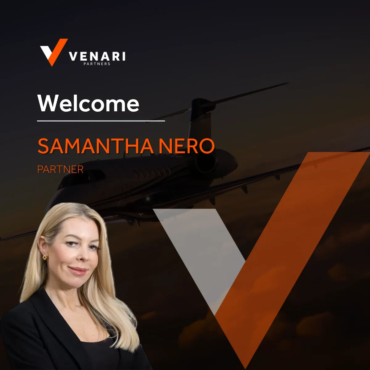Introducing Samantha Nero, the newest member of Venari Partners’ Aviation team