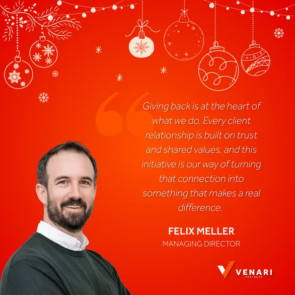 This Giving Tuesday, Venari Partners’ Charity Secret Santa is back