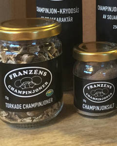 Torkade champinjoner 15g
