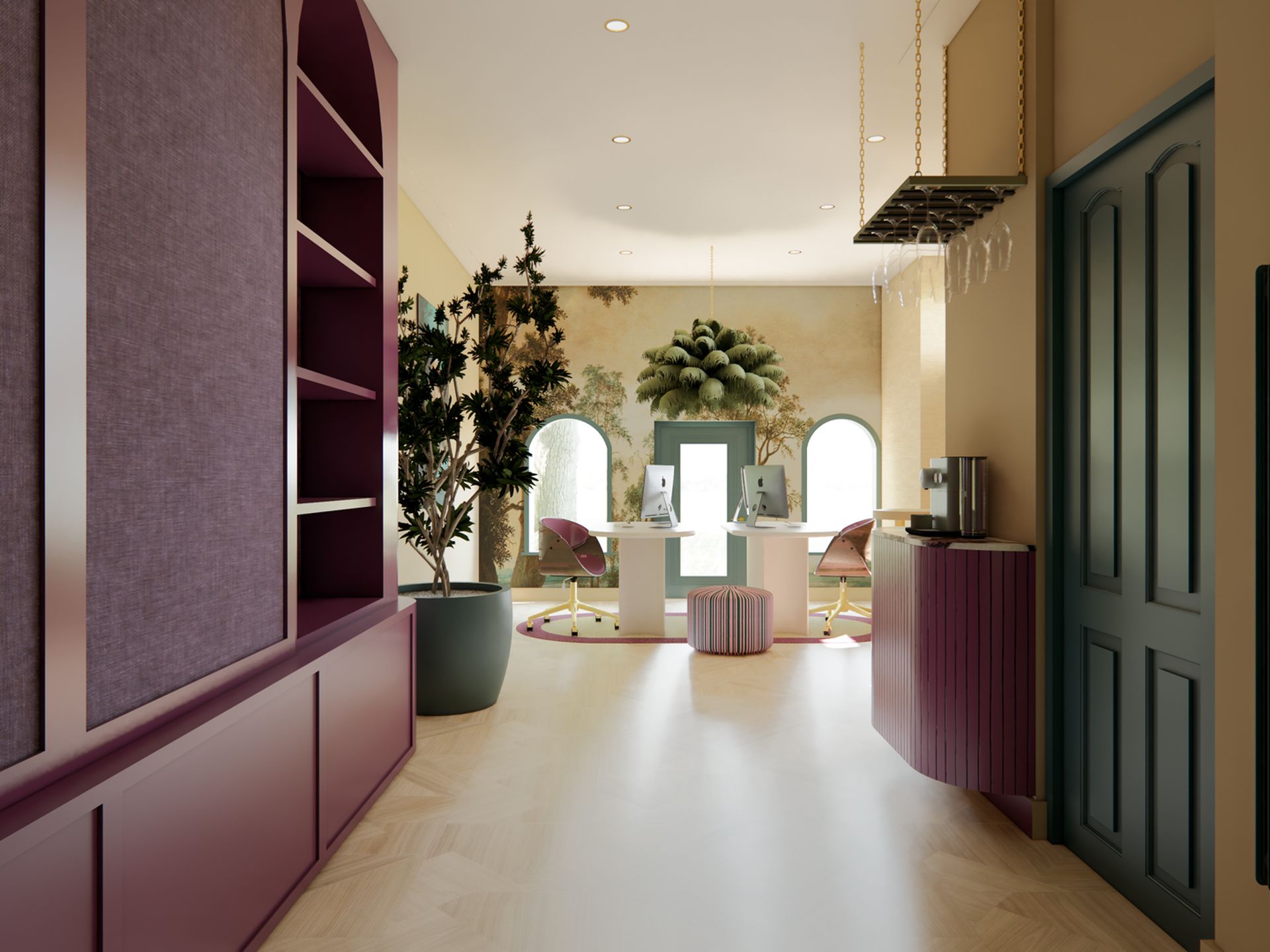 Bold Feminine Kantoor aan huis