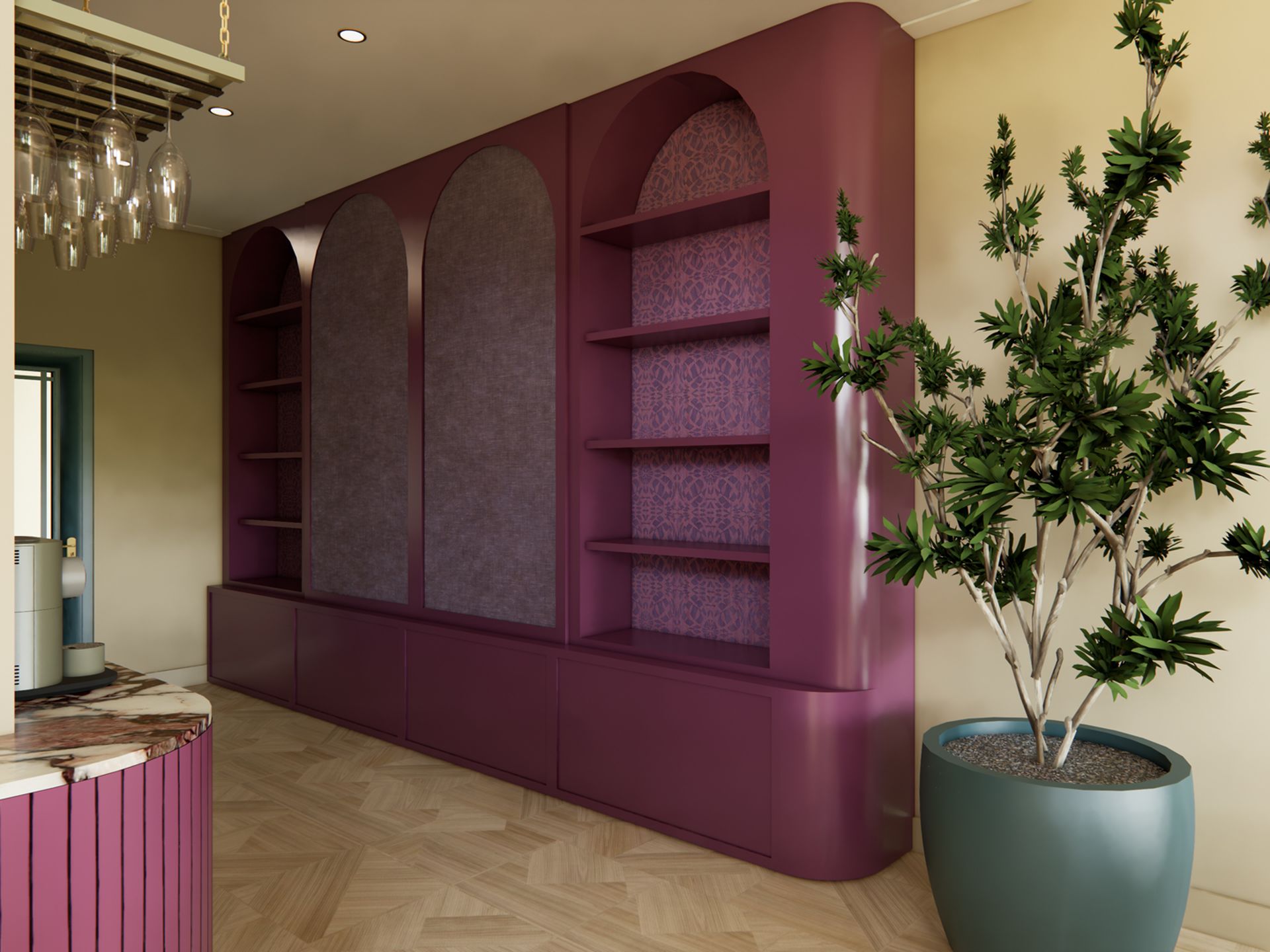 Bold Feminine Kantoor aan huis