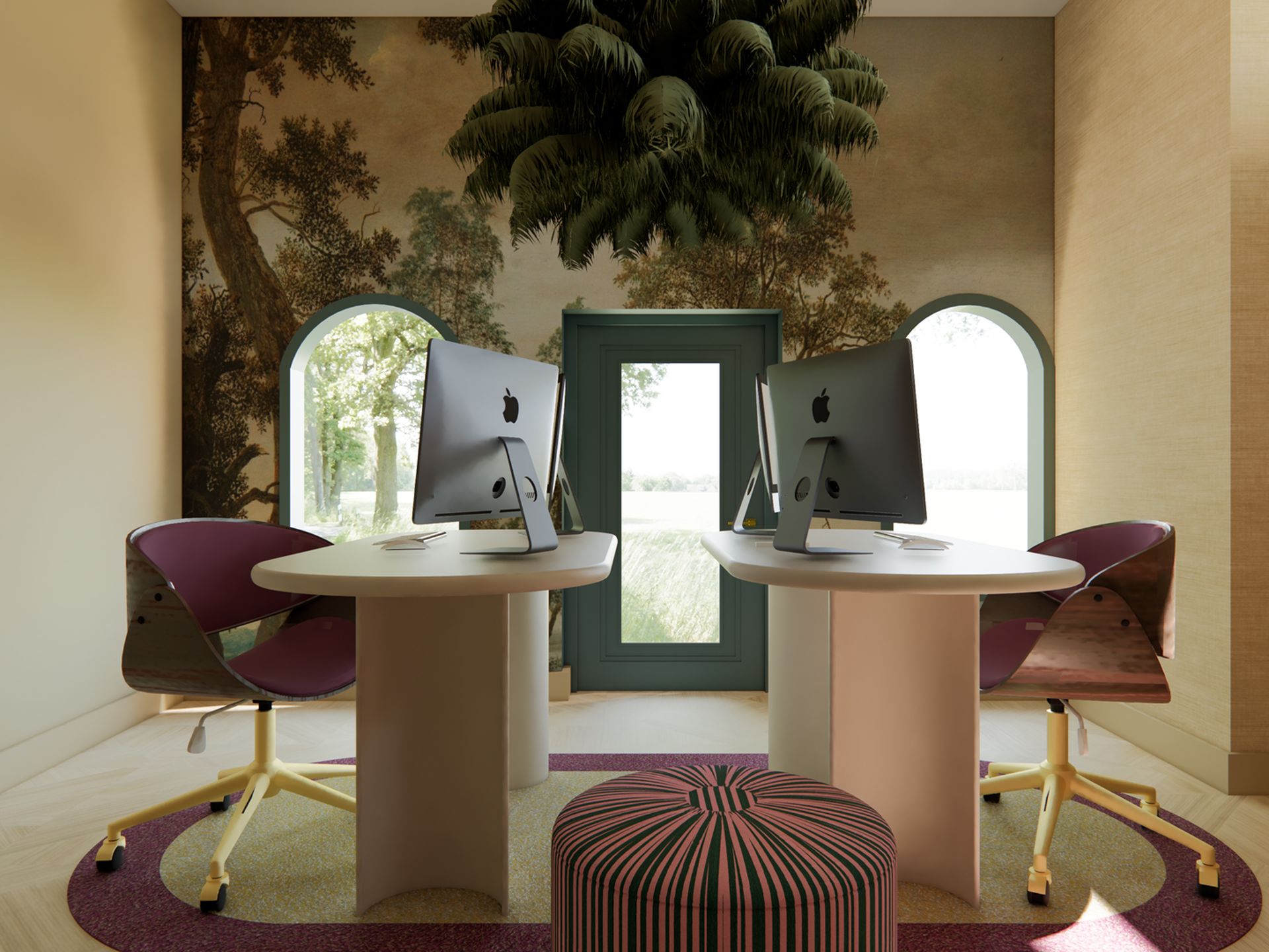 Bold Feminine Kantoor aan huis