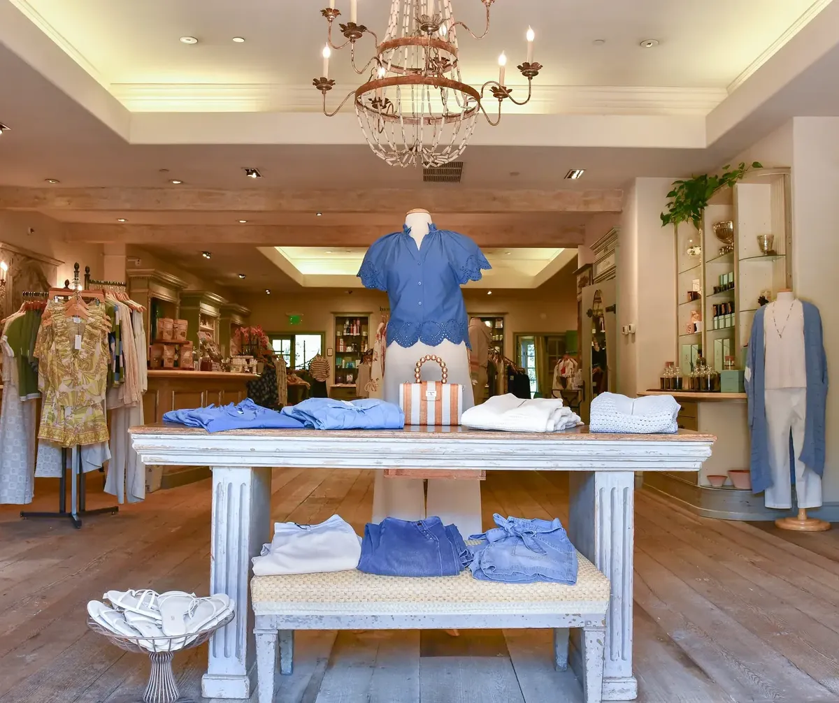 Thoughtful details inside the Cal-a-Vie Health Spa boutique