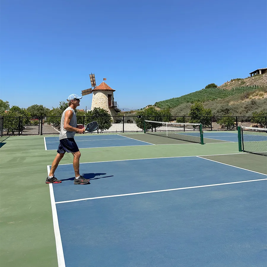 Pickleball at Cal-a-Vie Health Spa