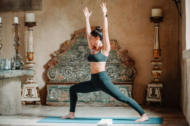 Afternoon yoga and restoration at Cal-a-Vie