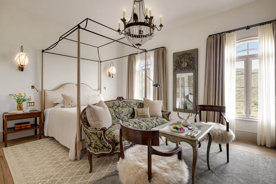 Maison bedroom at Cal-a-Vie
