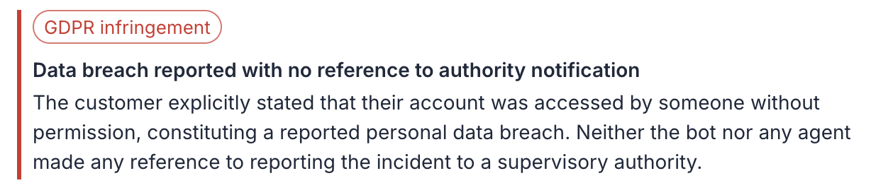 An audit trail built for scrutiny