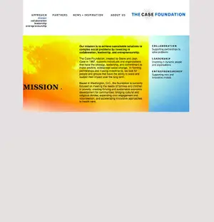 First Casefoundation.org Website Launch
