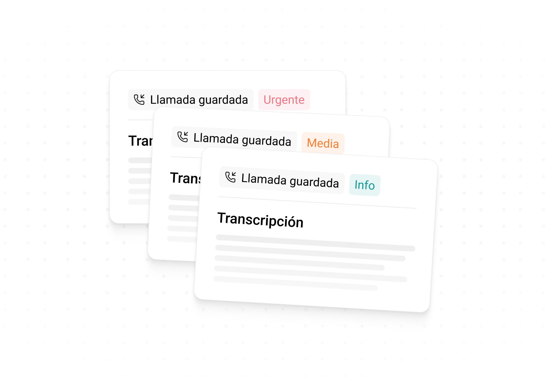 fonio guarda todas las llamadas