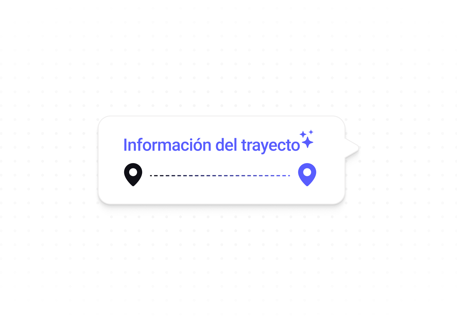 Informacion del trayecto con fonio