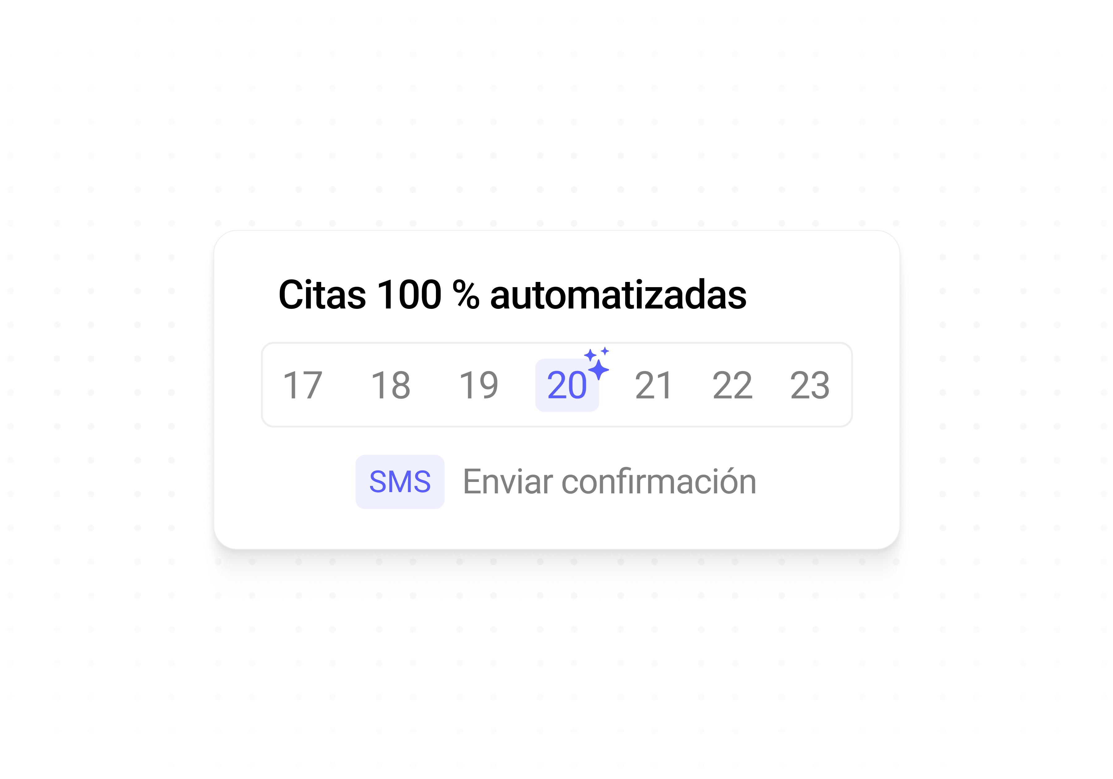 Citas automatizadas con fonio