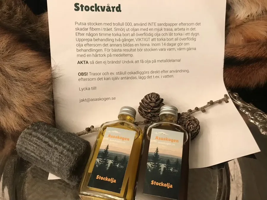 Stockolja (ljus och mörk) med trollull 50+50ml bild 3