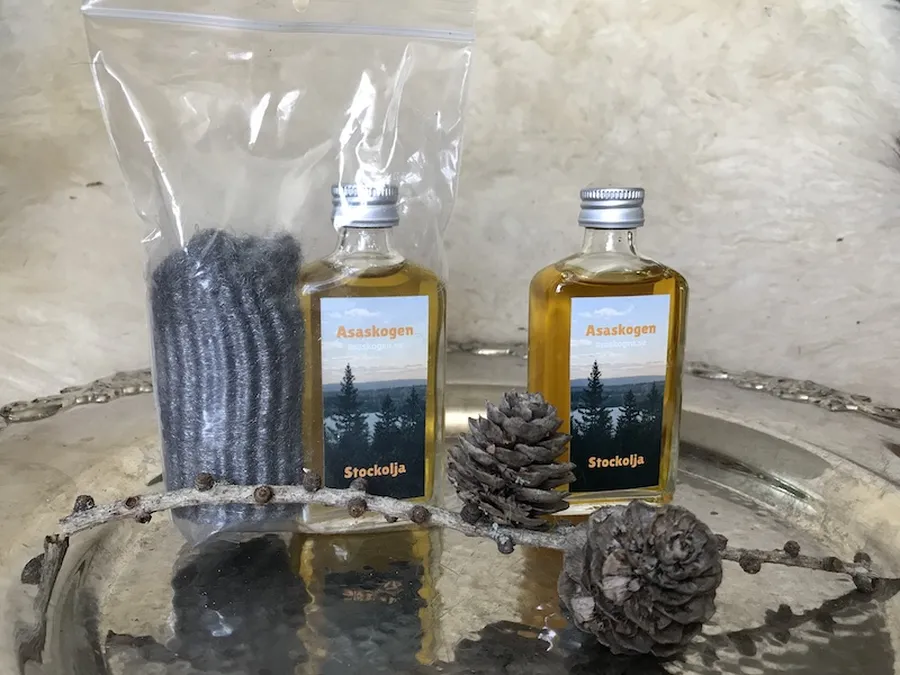 Stockolja ljus med trollull 50ml bild 1