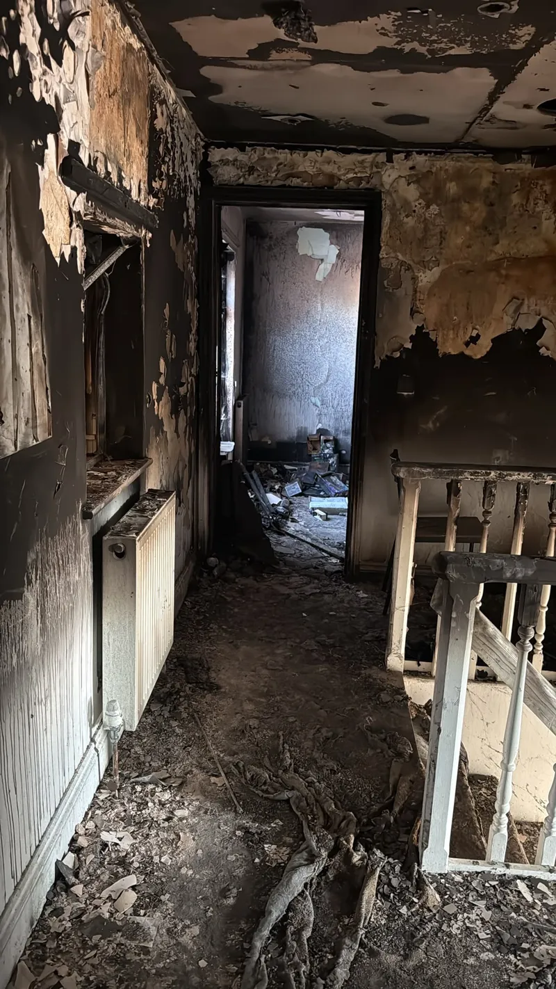 Fire-Damaged Flat Renovation in Holbeach