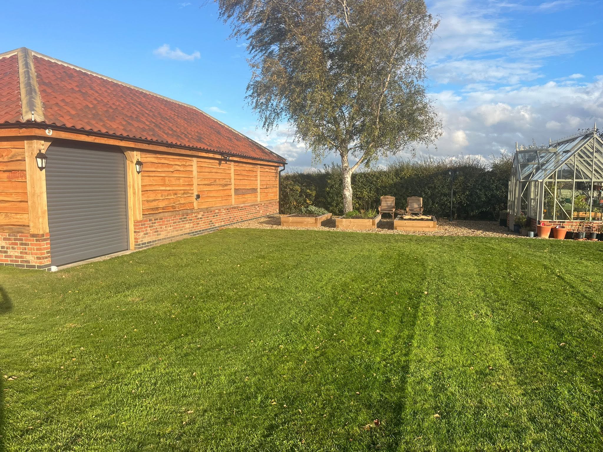 Bespoke 5-Bay Oak Garage & Driveway Installation