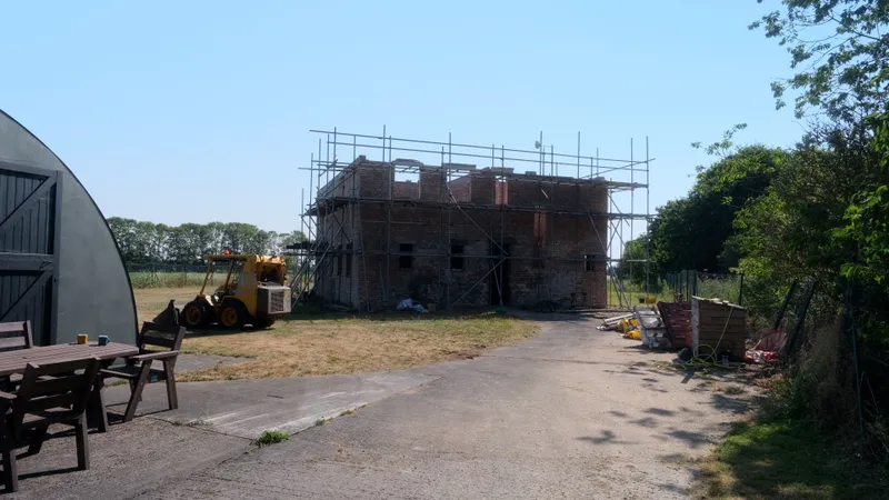 Metheringham Air Control Tower renovation 