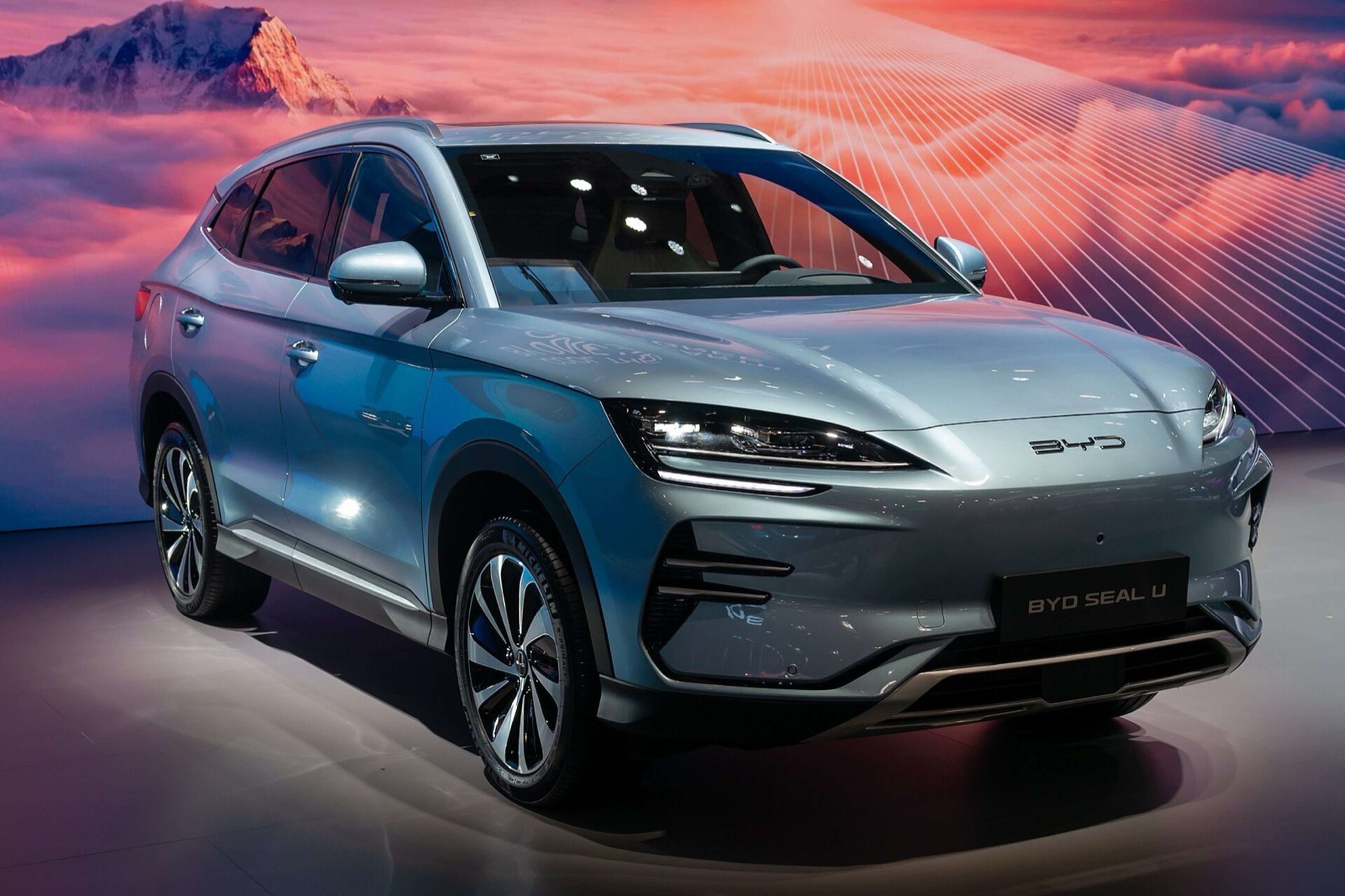 Stand BYD au salon IAA de Munich