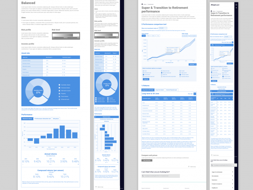 Investment section