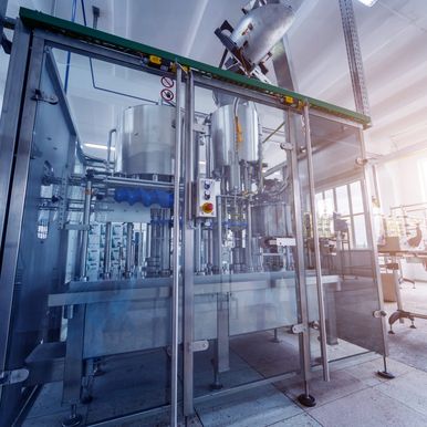 Bright daylight in industrial environment