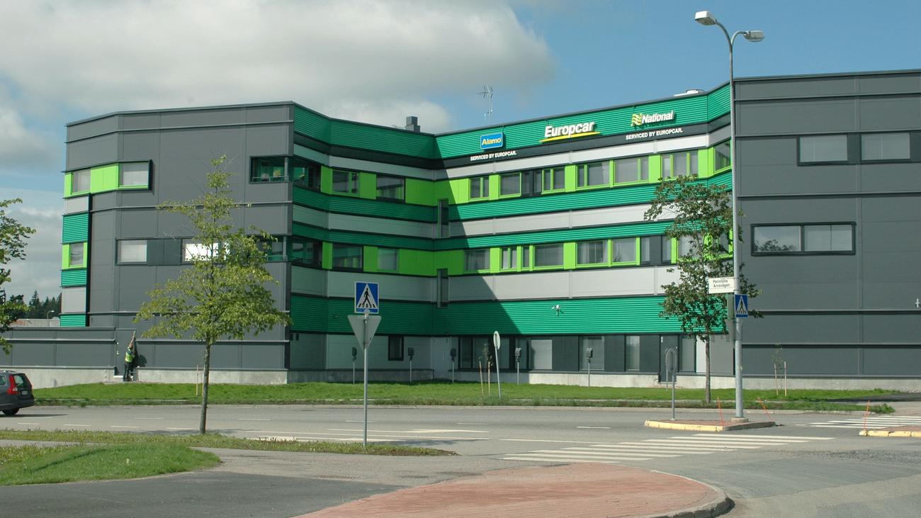 europcar reference built on sandwich panels
