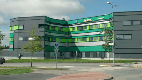 europcar reference built on sandwich panels
