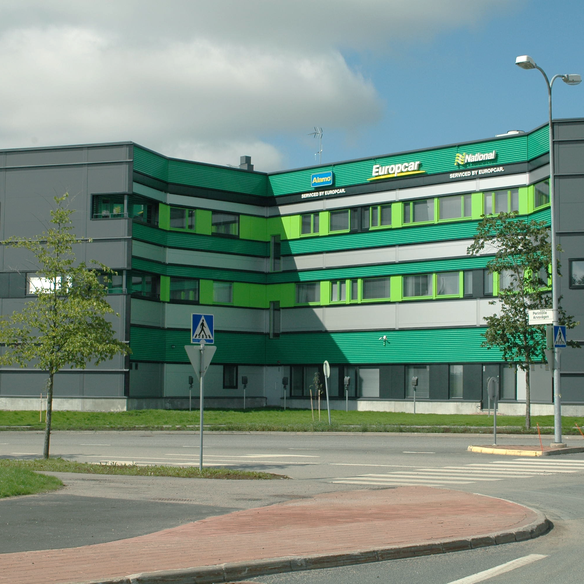 Completed in 2011, Europcar's logistics center is a fresh and impressive landmark in Vantaa. Read more about how Paroc was involved in its construction.