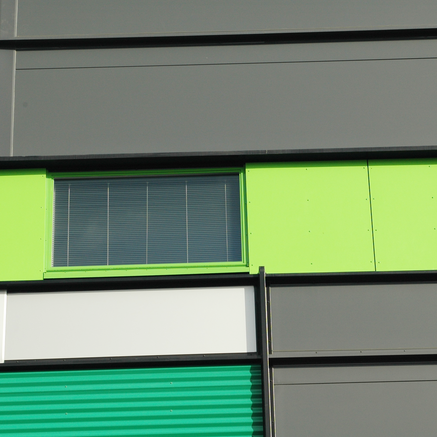 built on sandwich panels