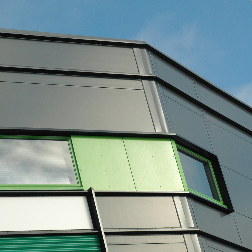 built on sandwich panels