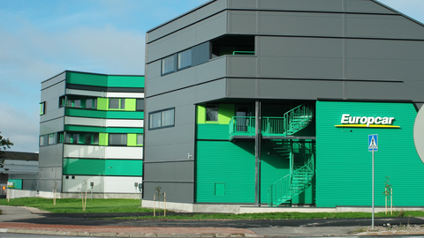 europcar reference built on sandwich panels