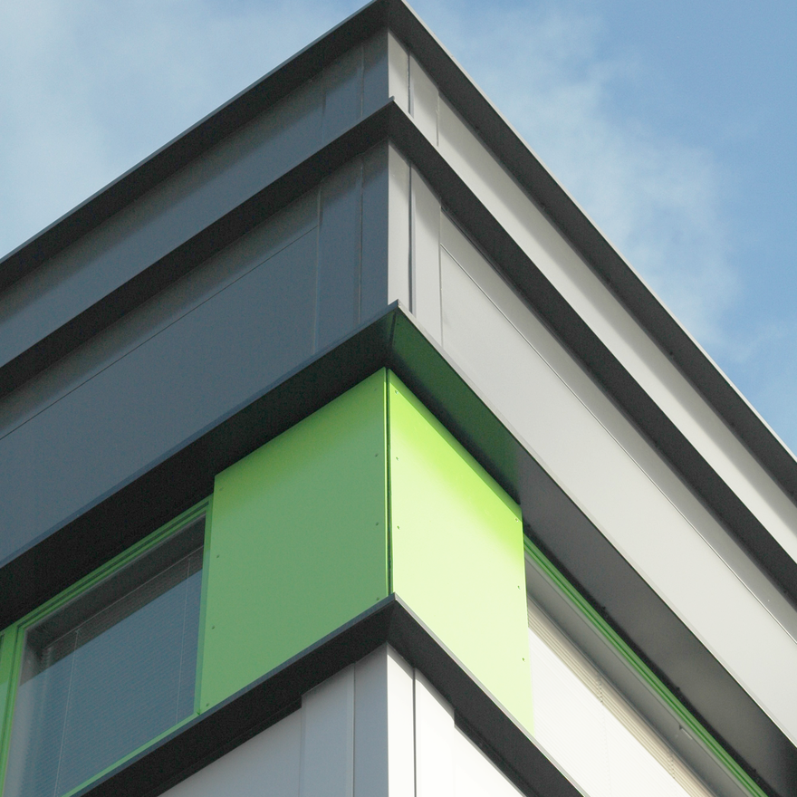 built on sandwich panels