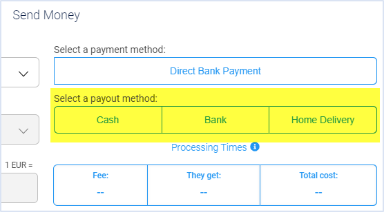 screenshot of ria website