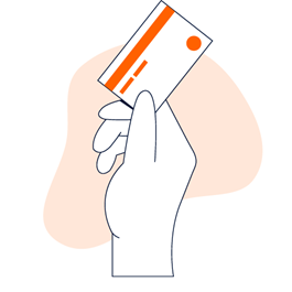 new card payment available illustration