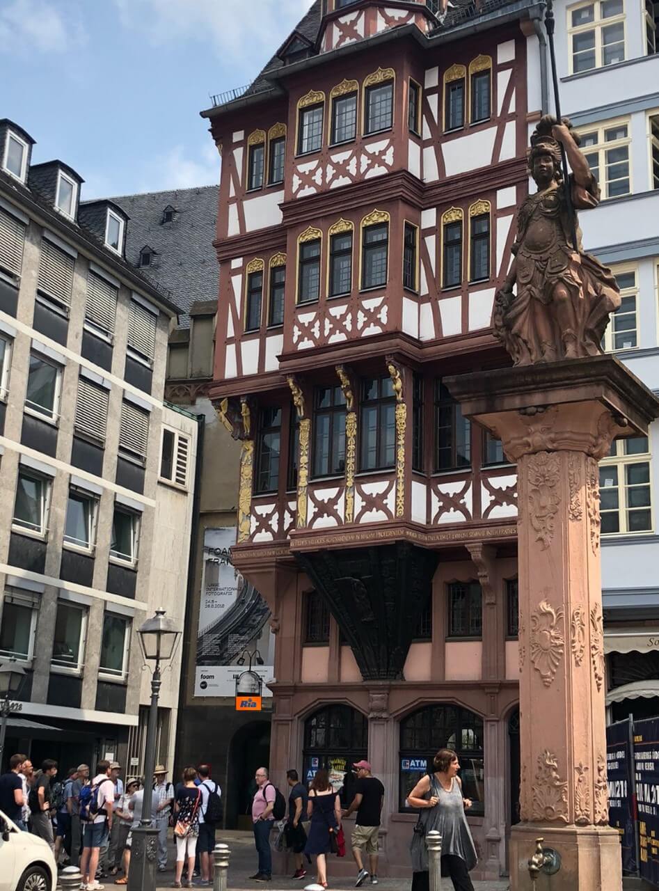 Ria Money Transfer's location in Frankfurt