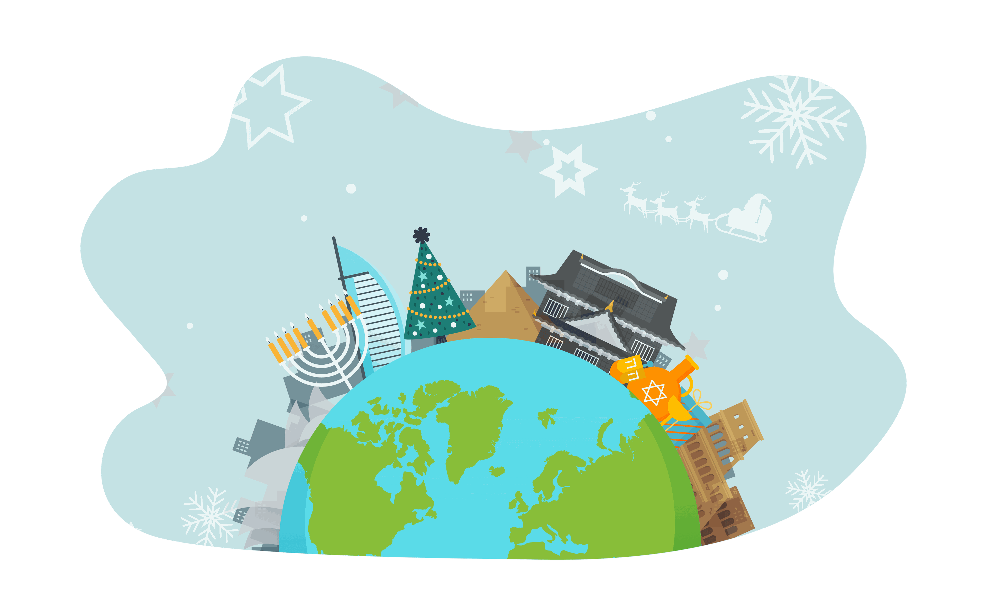 Winter holidays celebrated around the world