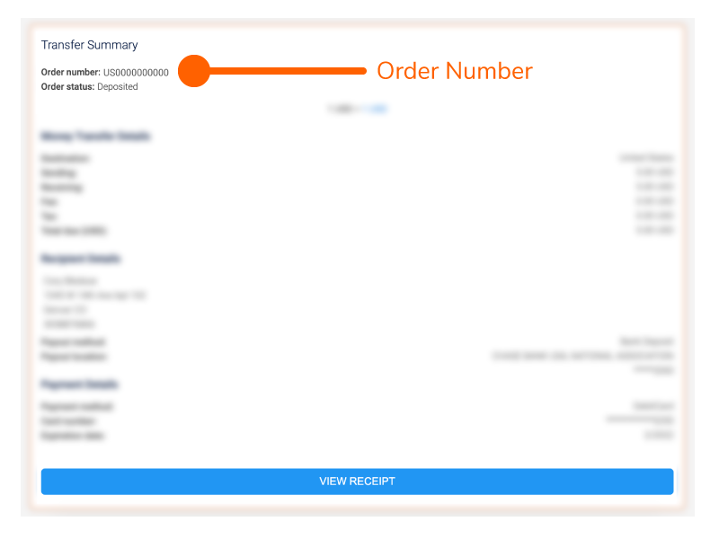 ria money transer tracking web transfer summary