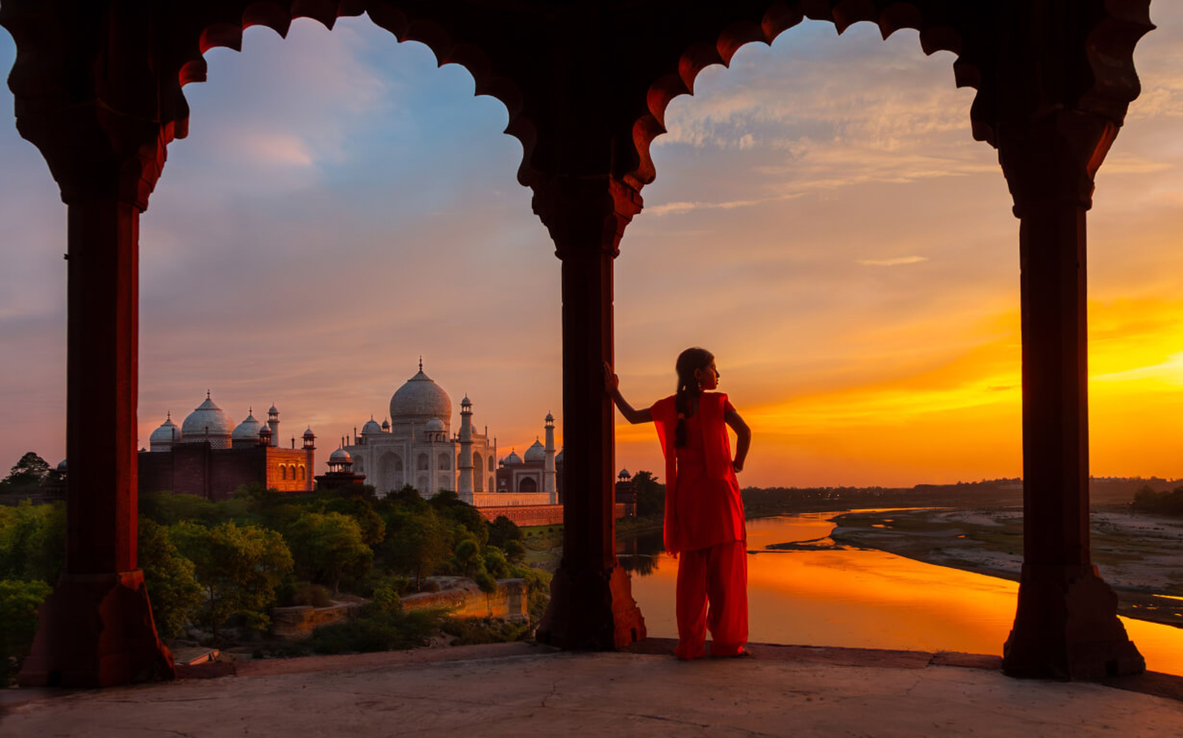 Woman in India.