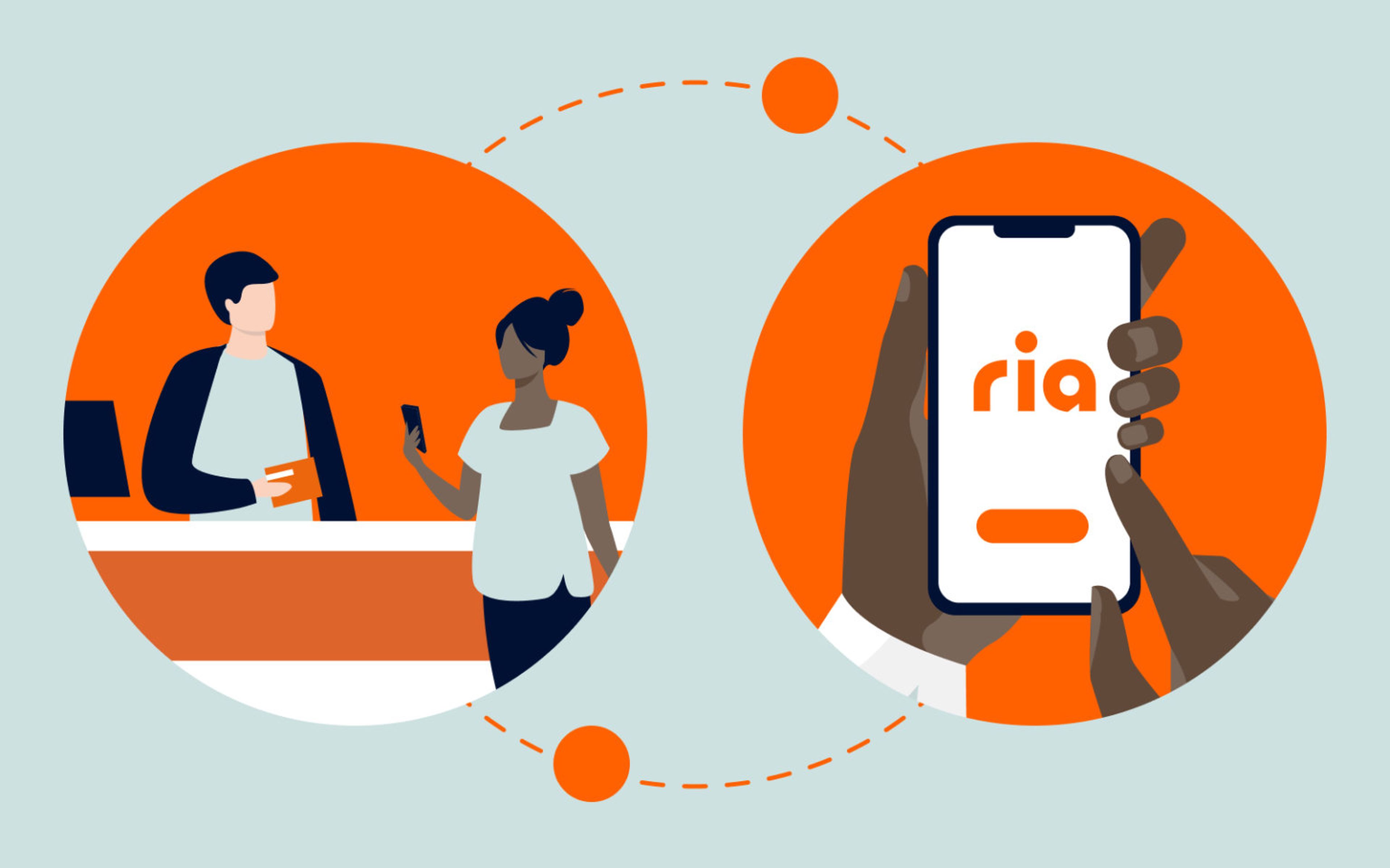 ¿Qué opción es la que más te conviene? Envía con Ria en persona o de forma remota