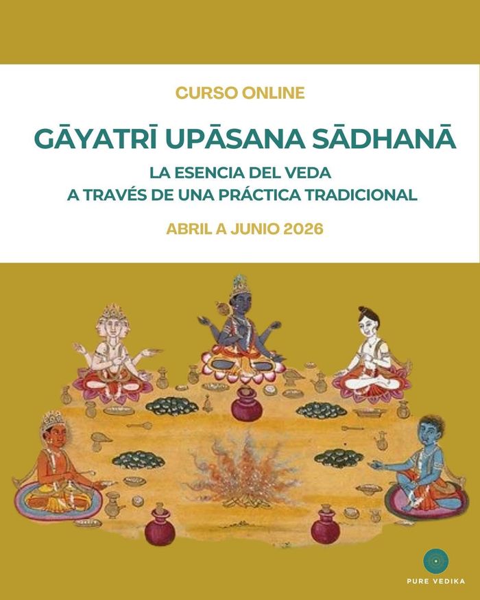 Flyer de Gāyatrī Upasana Sādhana