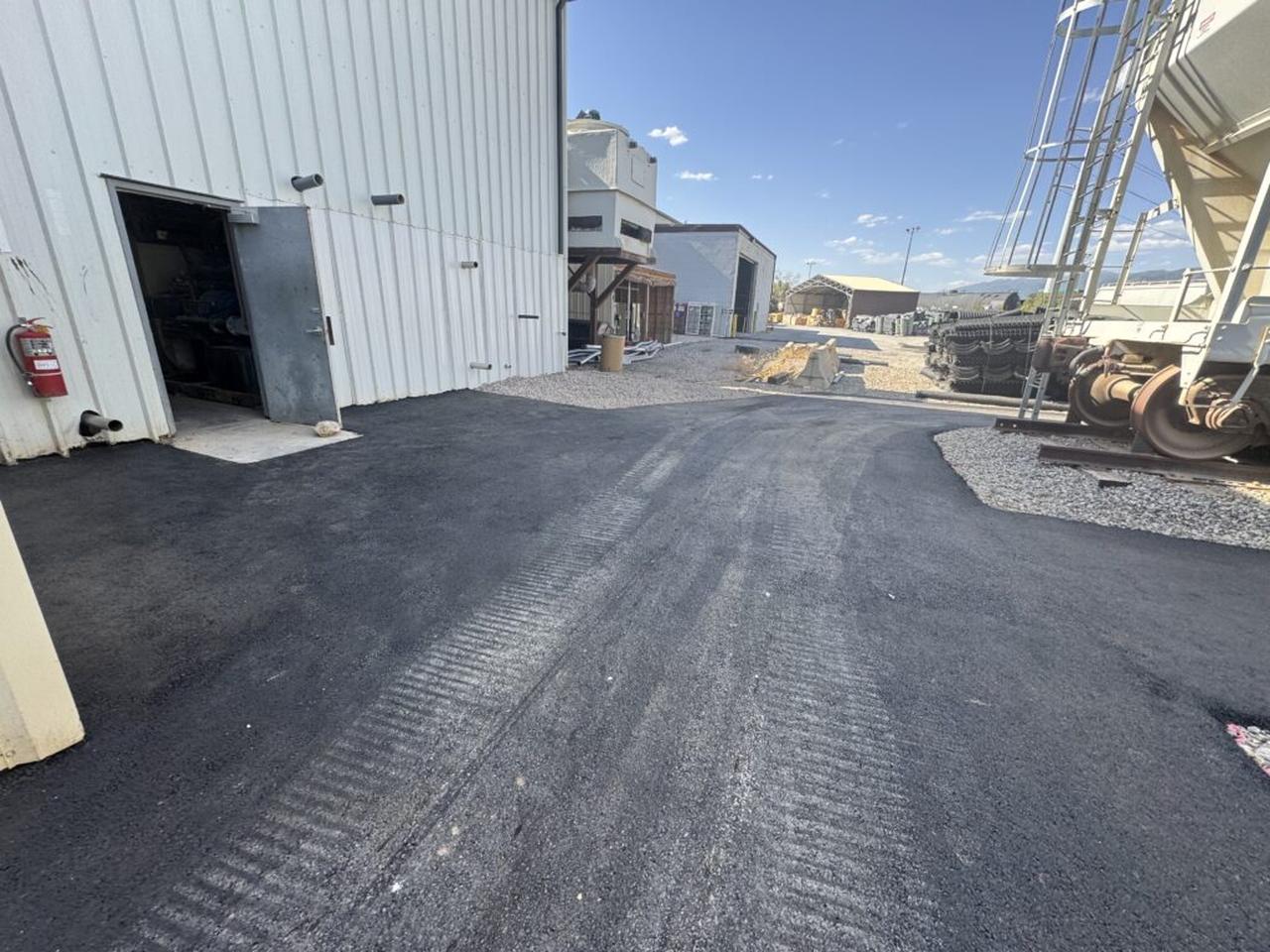 Finished parking lot
