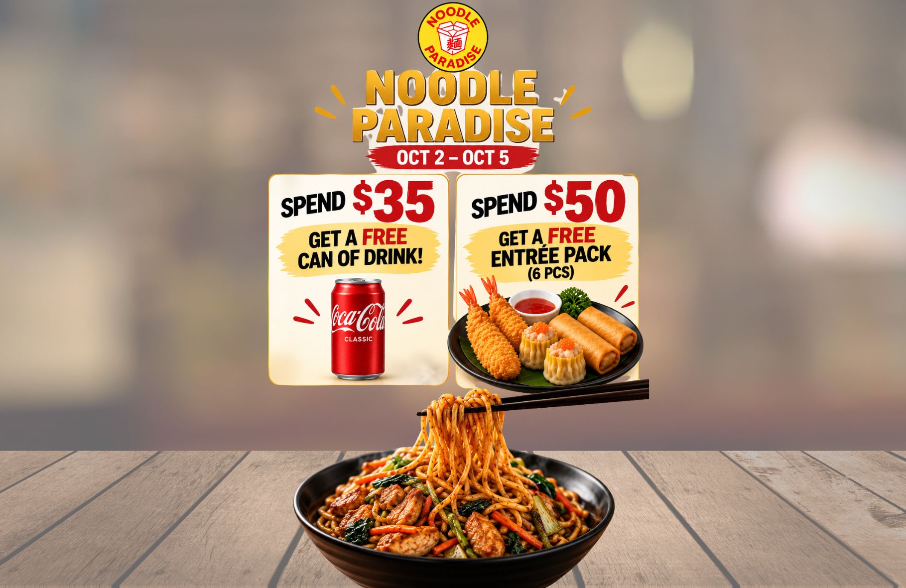 Noodle Paradise | Buy more, save more 