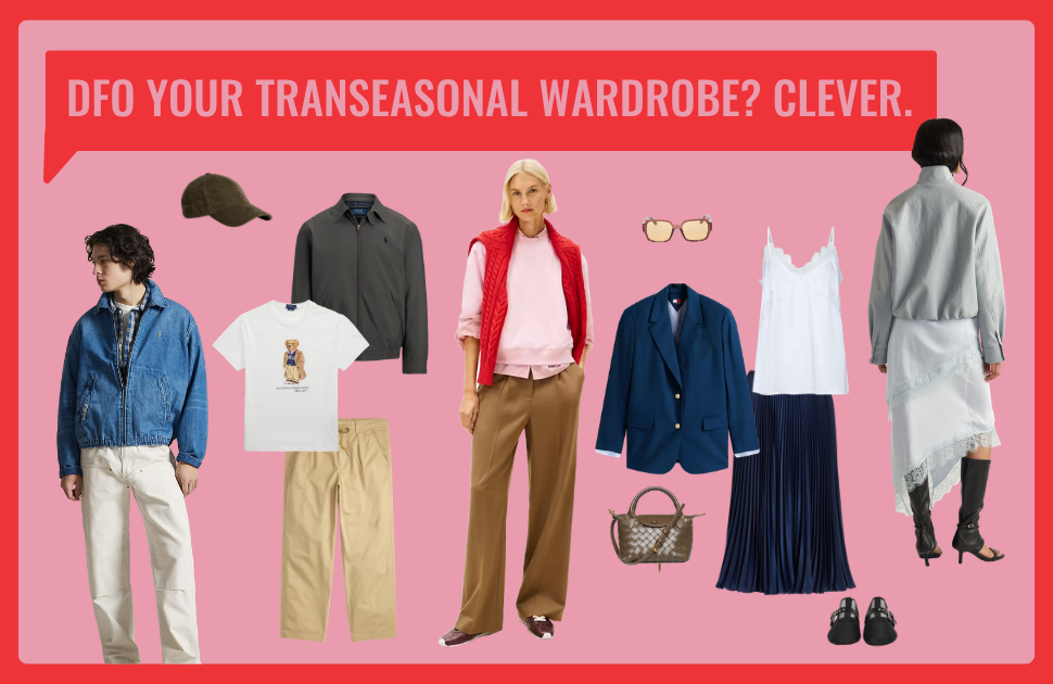 What to wear when it's cold and warm?
