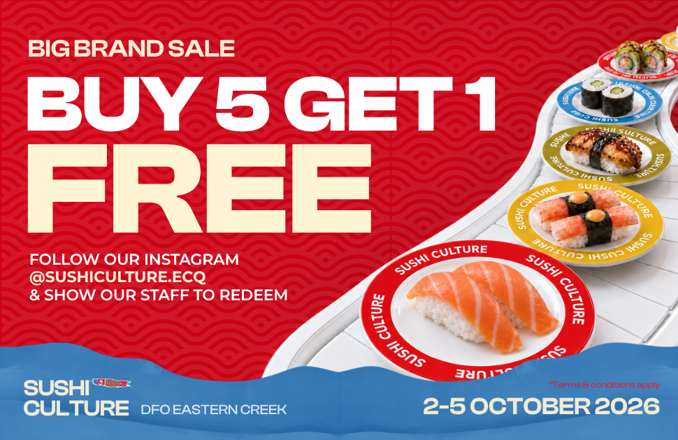 Sushi Culture | Buy 5, Get 1 Free Sushi Plates