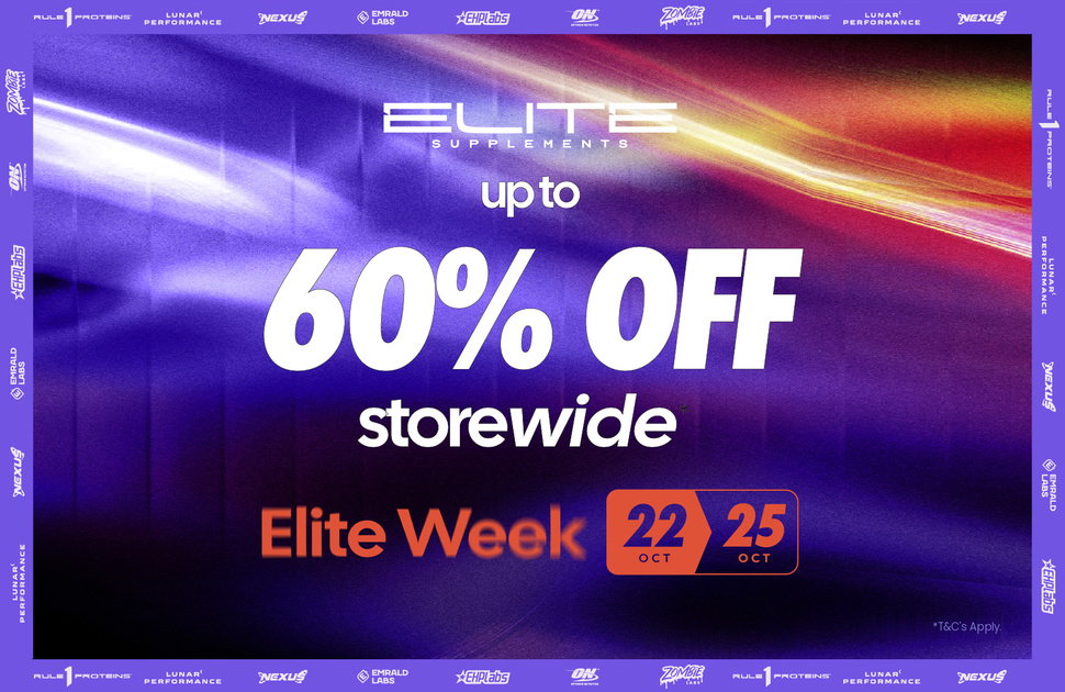 Elite Supps | up to 60% off storewide